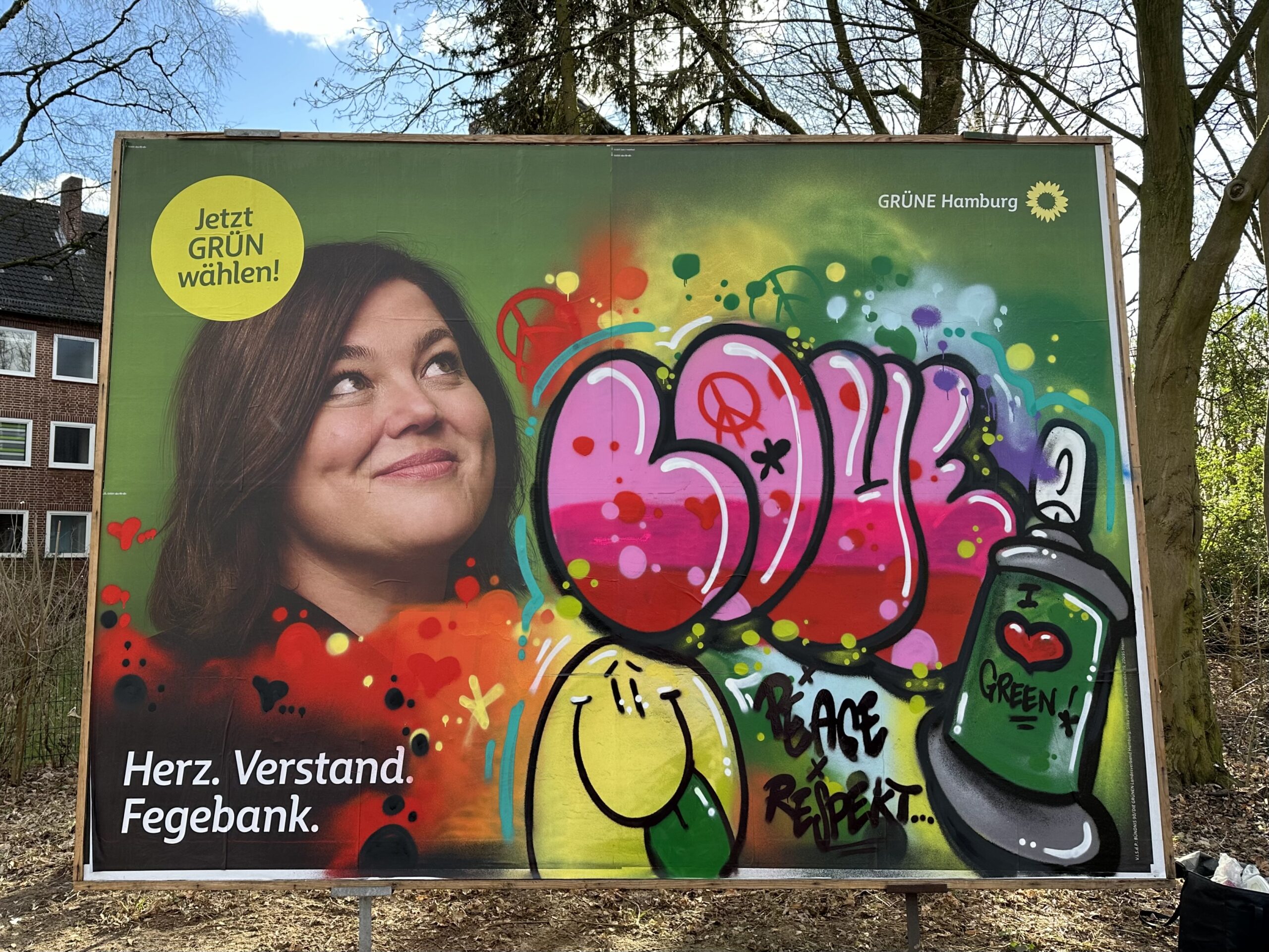 Graffiti-Aktion "Mit Kreativität gegen Vandalismus"