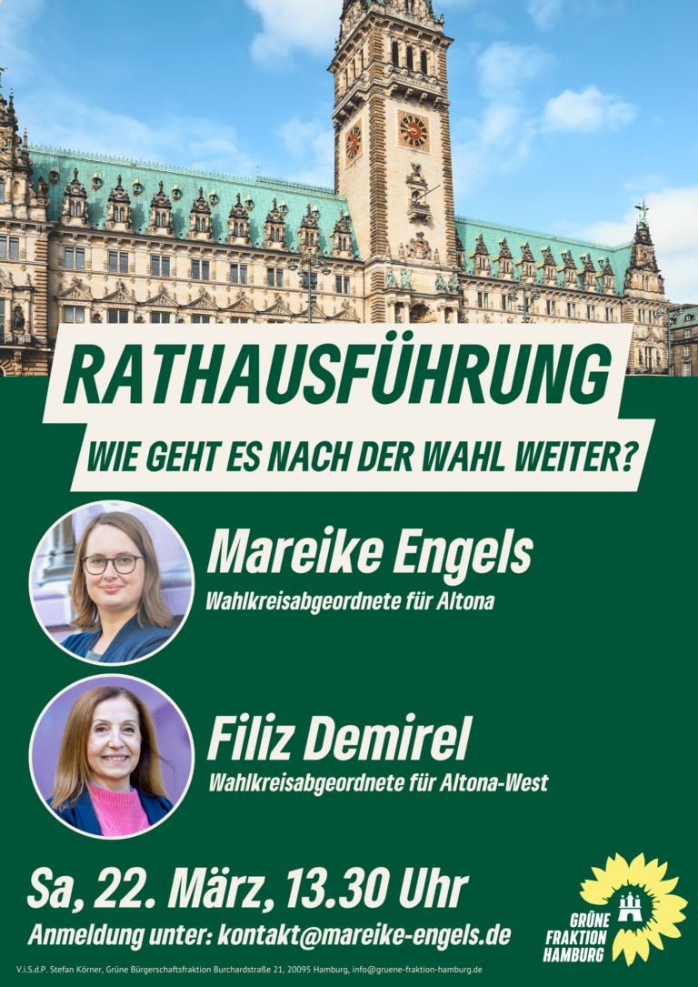 Rathausführung mit Filiz und Mareike