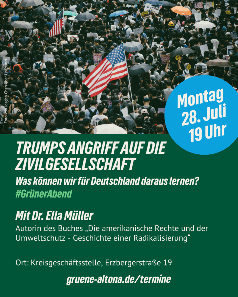 28. Juli // Trumps Angriff auf die Zivilgesellschaft
