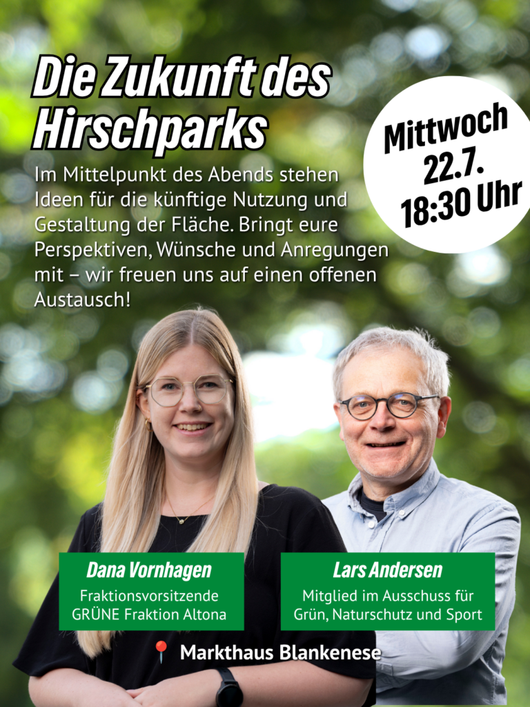 Zukunft des Hirschparks